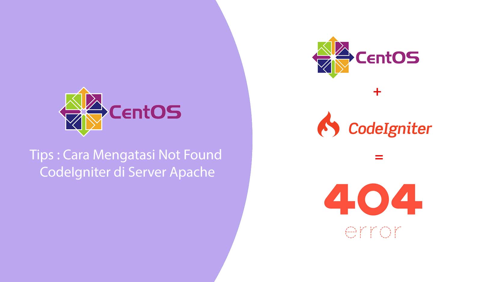 Mengatasi Not Found Pada CodeIgniter Di Server Apache