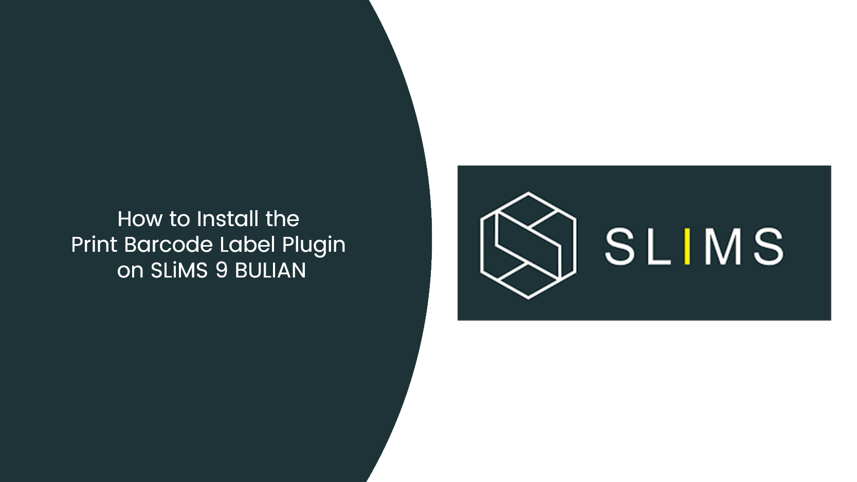 How to Install the Print Barcode Label Plugin on SLiMS 9 BULIAN